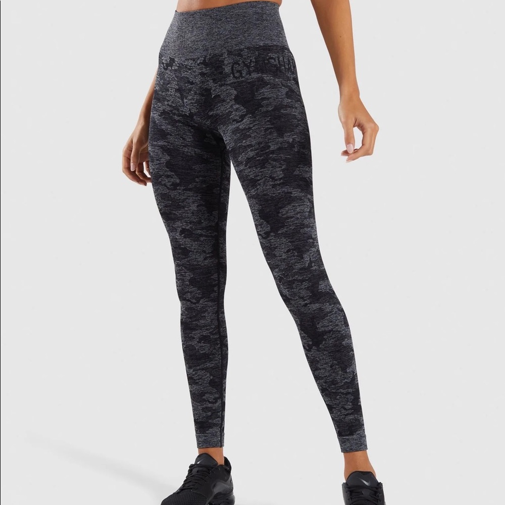 GYMSHARK CAMO SEAMLESS